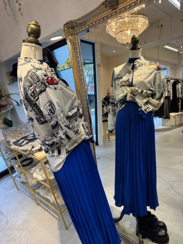 ParisPaintingシャツ