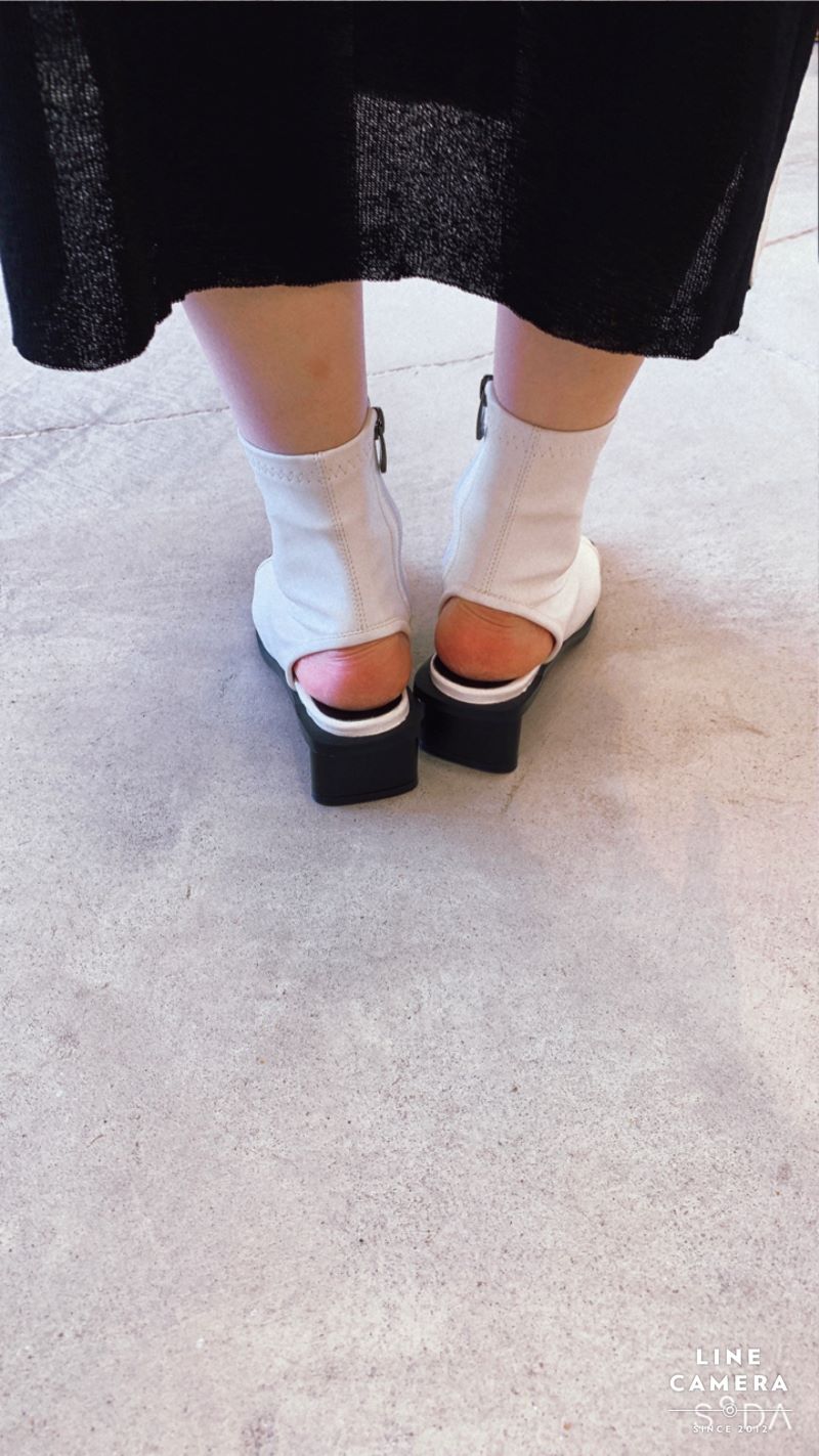 FakeレザーBootsサンダル