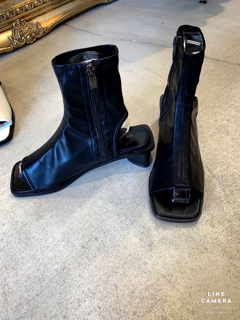 FakeレザーBootsサンダル