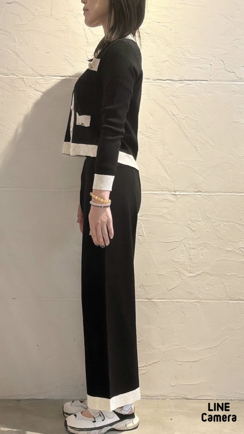 ニットJacket+ニットパンツSetup