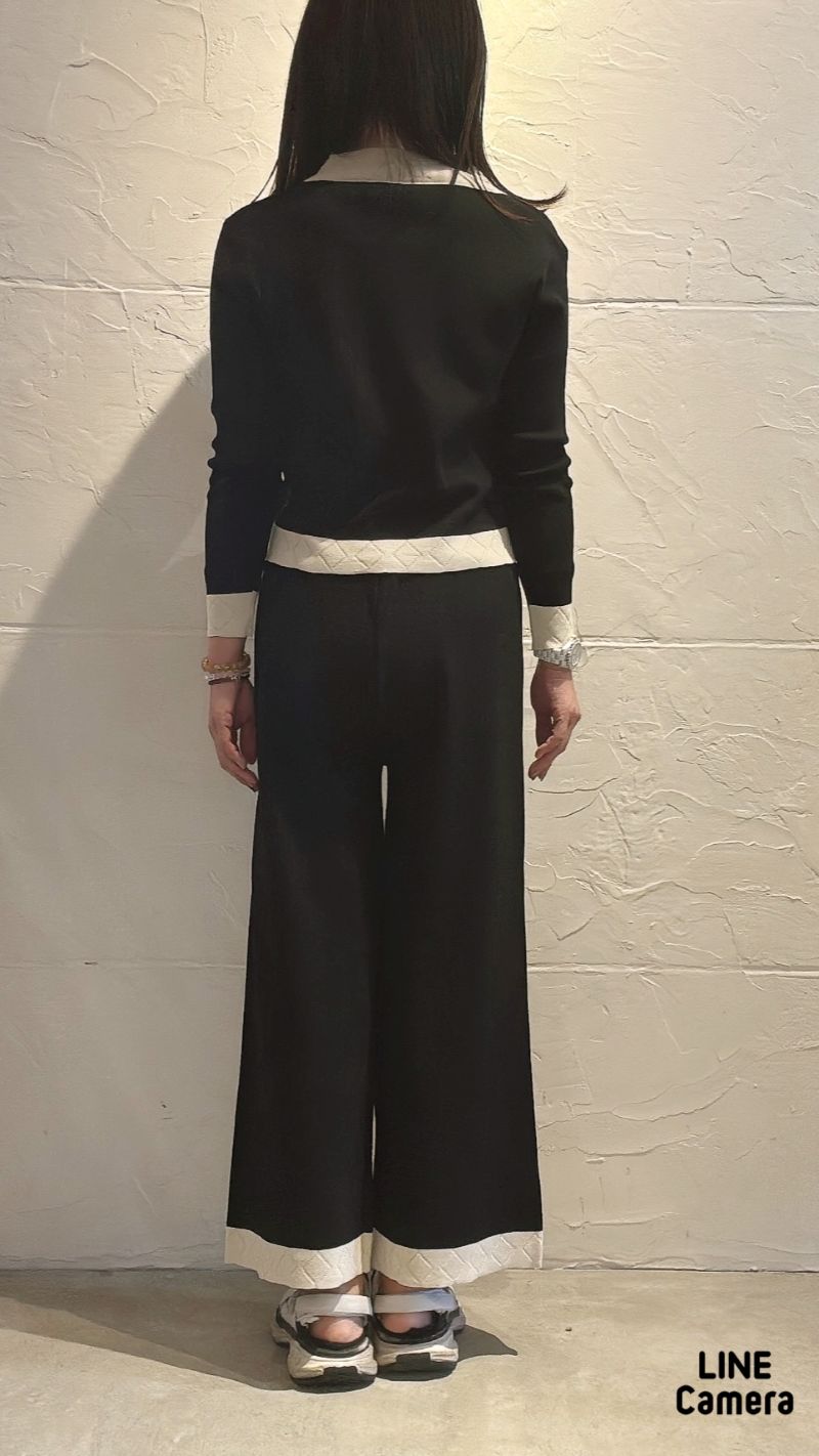 ニットJacket+ニットパンツSetup