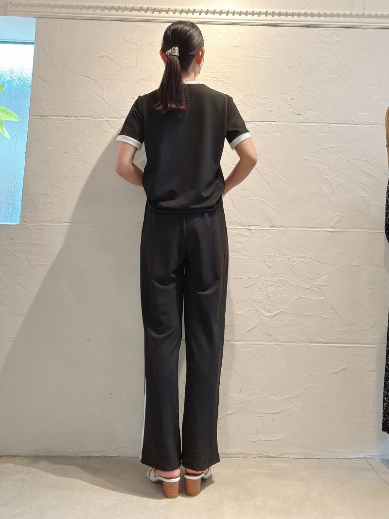 CameliaTシャツ+SideLineCameliaパンツ