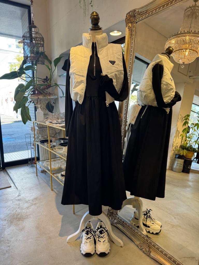 DecorteZipperワンピース