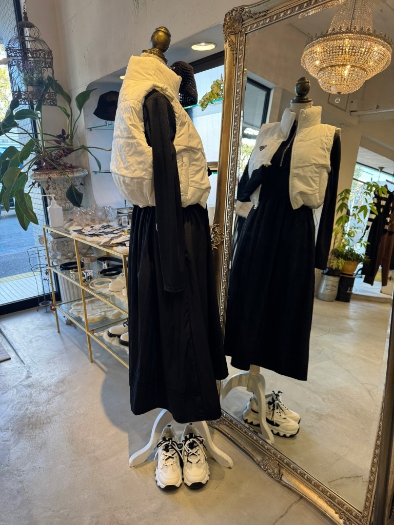 DecorteZipperワンピース