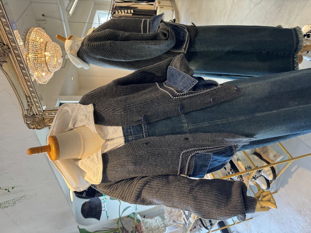 DenimPocketカーディガンJacket