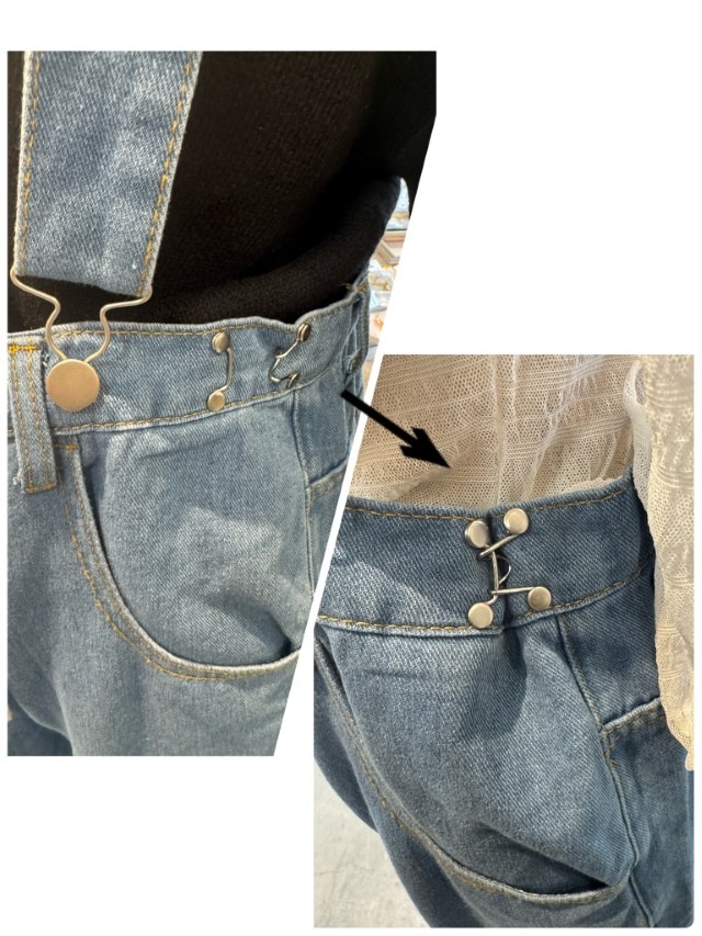 SideCripサロペットパンツ