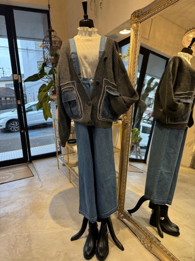 SideCripサロペットパンツ