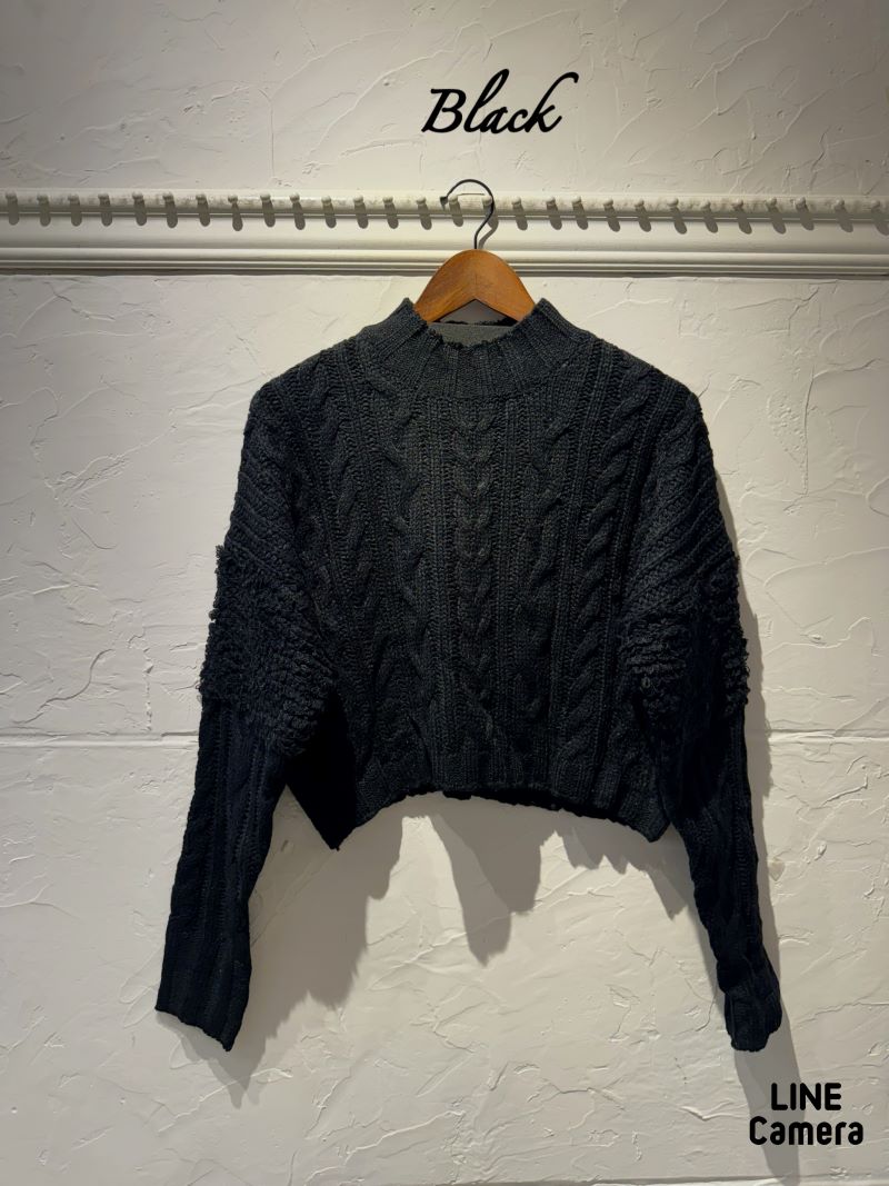 ShortCableニット