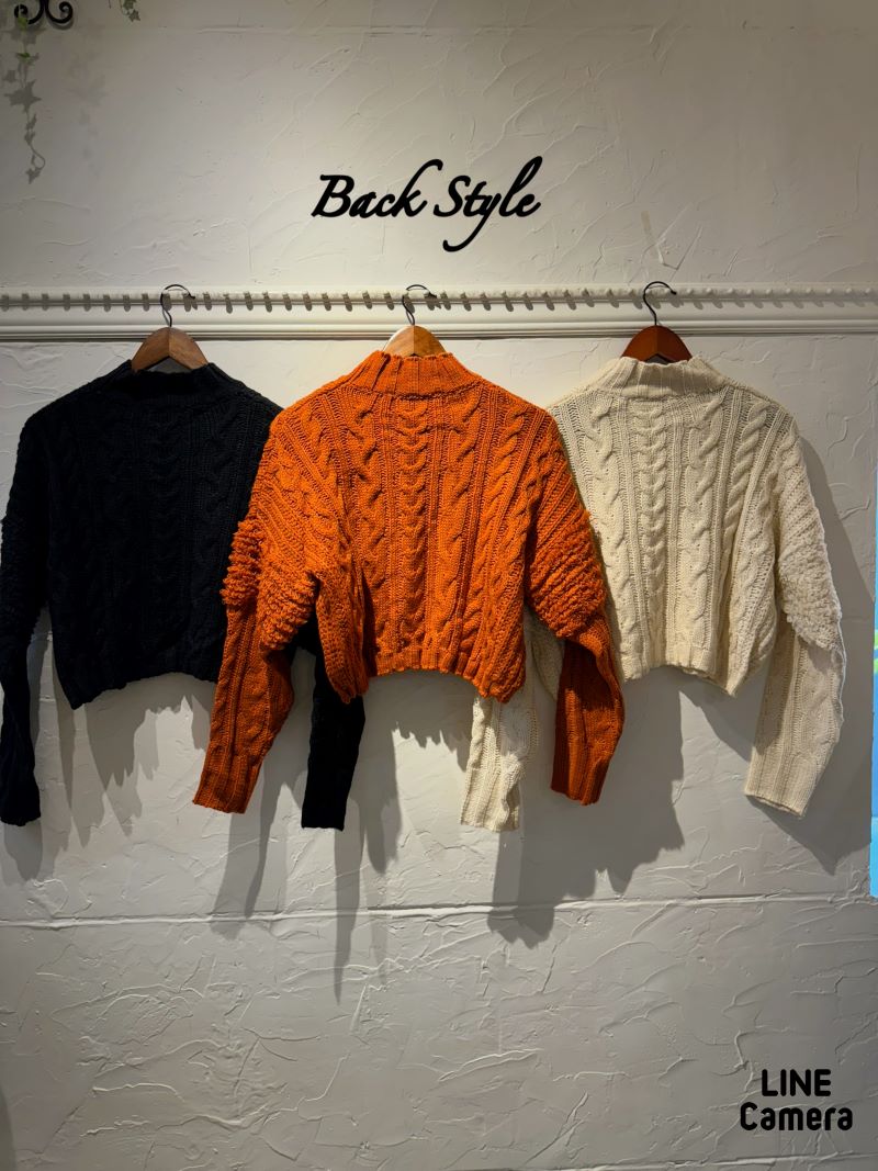 ShortCableニット