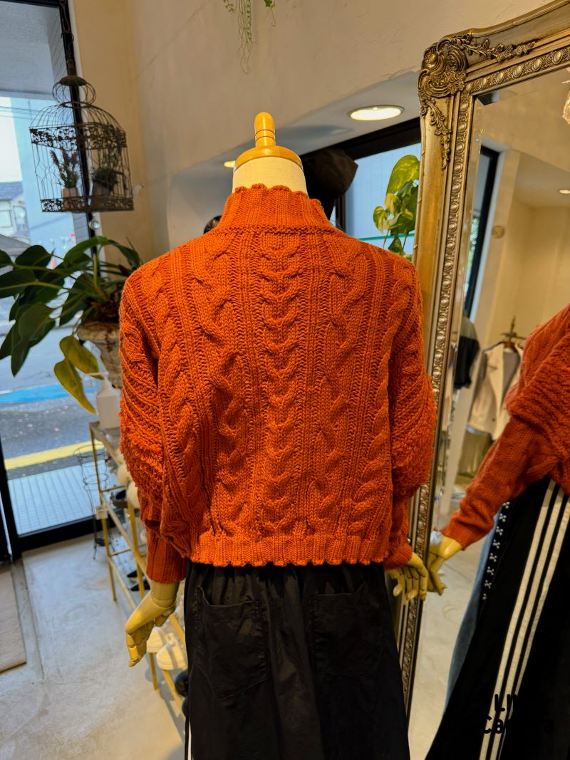 ShortCableニット