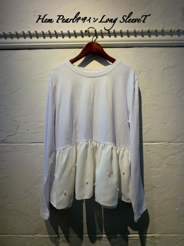 HemPearlデザインLongSleeveT