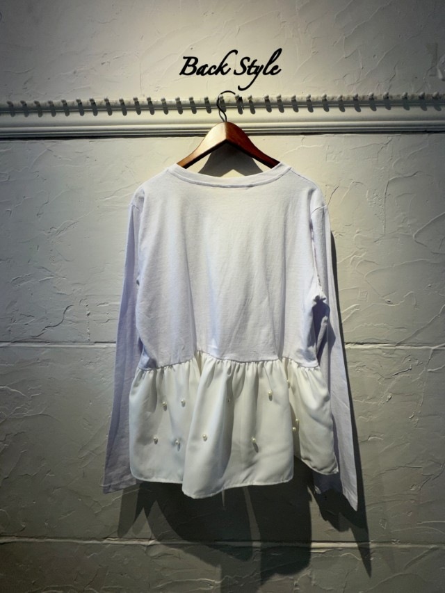 HemPearlデザインLongSleeveT