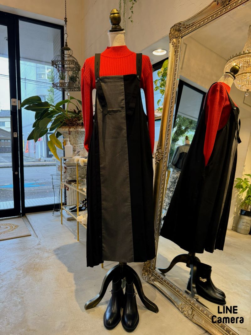 TightNeckリブニット