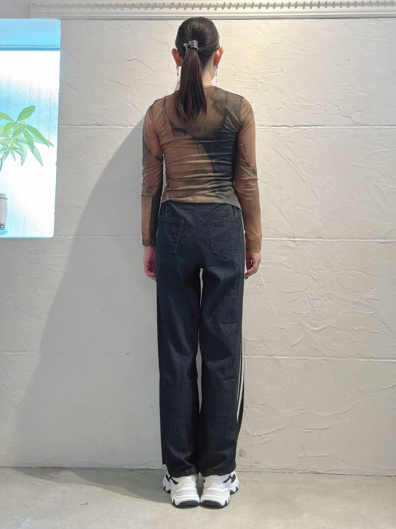 NuanceColorSheerカットソー