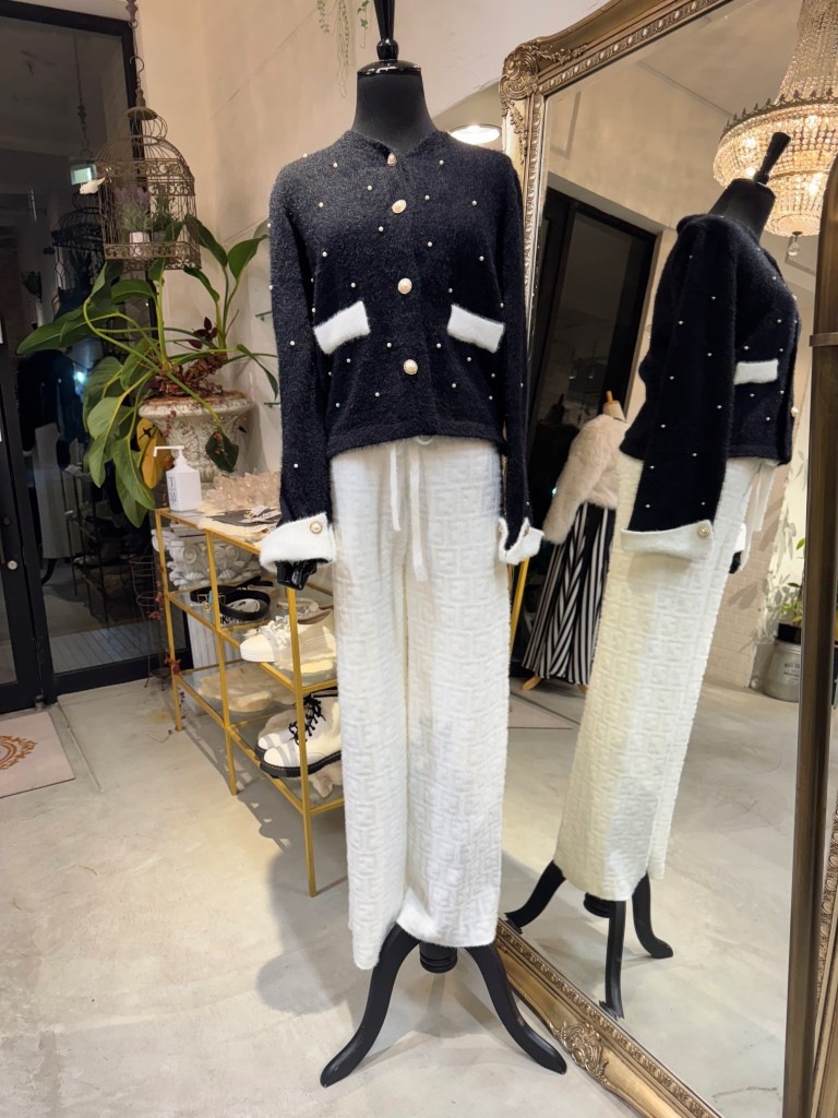 Pearl×BycolorニットJacket