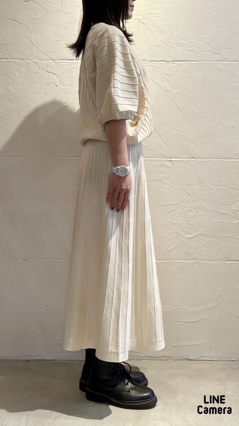ドルマンSleeveニットスカートSetup