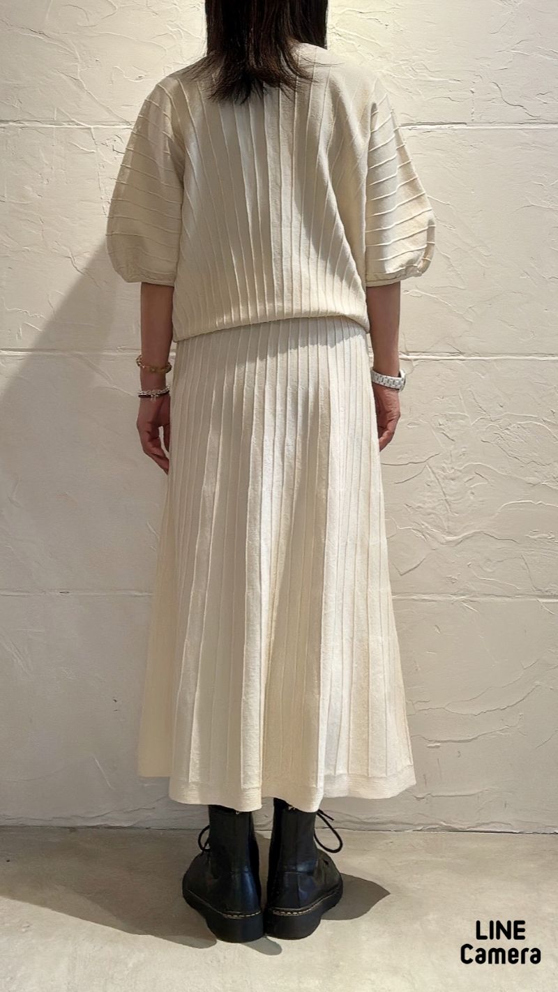 ドルマンSleeveニットスカートSetup