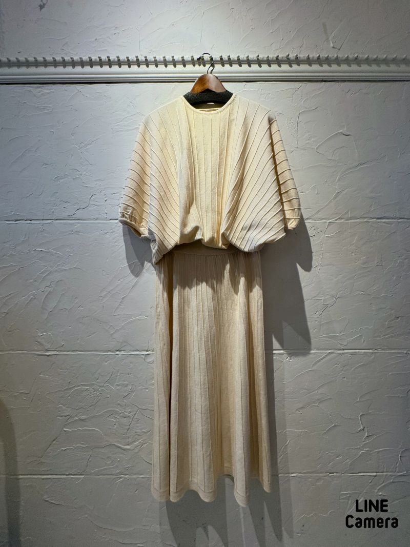 ドルマンSleeveニットスカートSetup