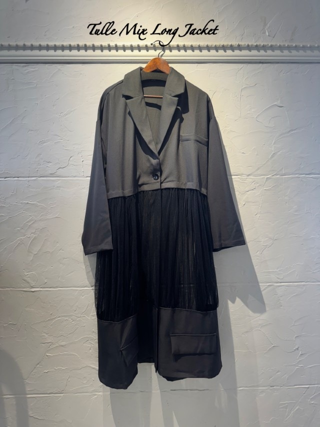 TulleMixLongJacket