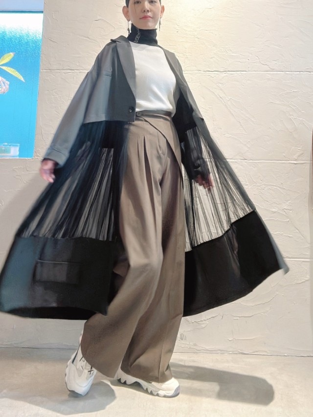 TulleMixLongJacket