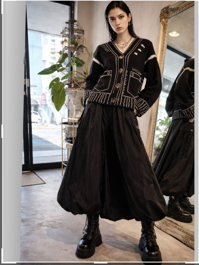 TrickArtPaintingカーディガン