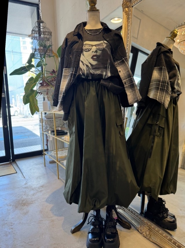 Ballonミリタリースカート