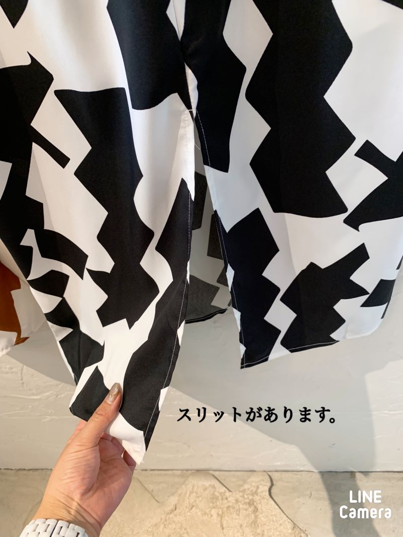 Bycolor　Geometricタイトスカート