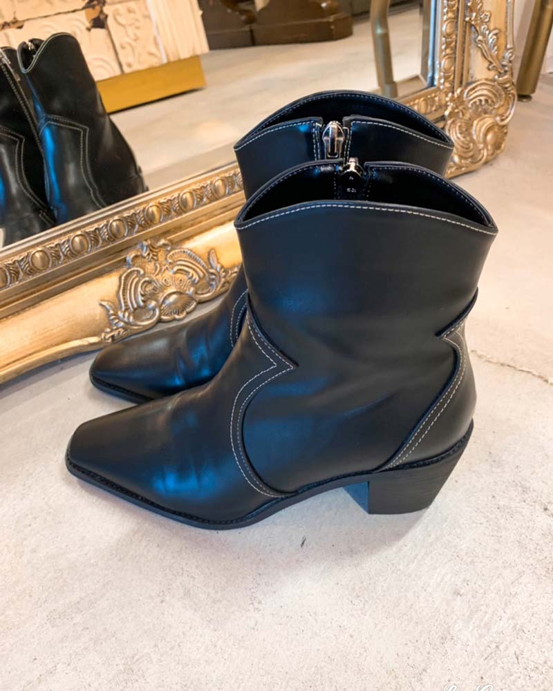 Short Western ブーティ