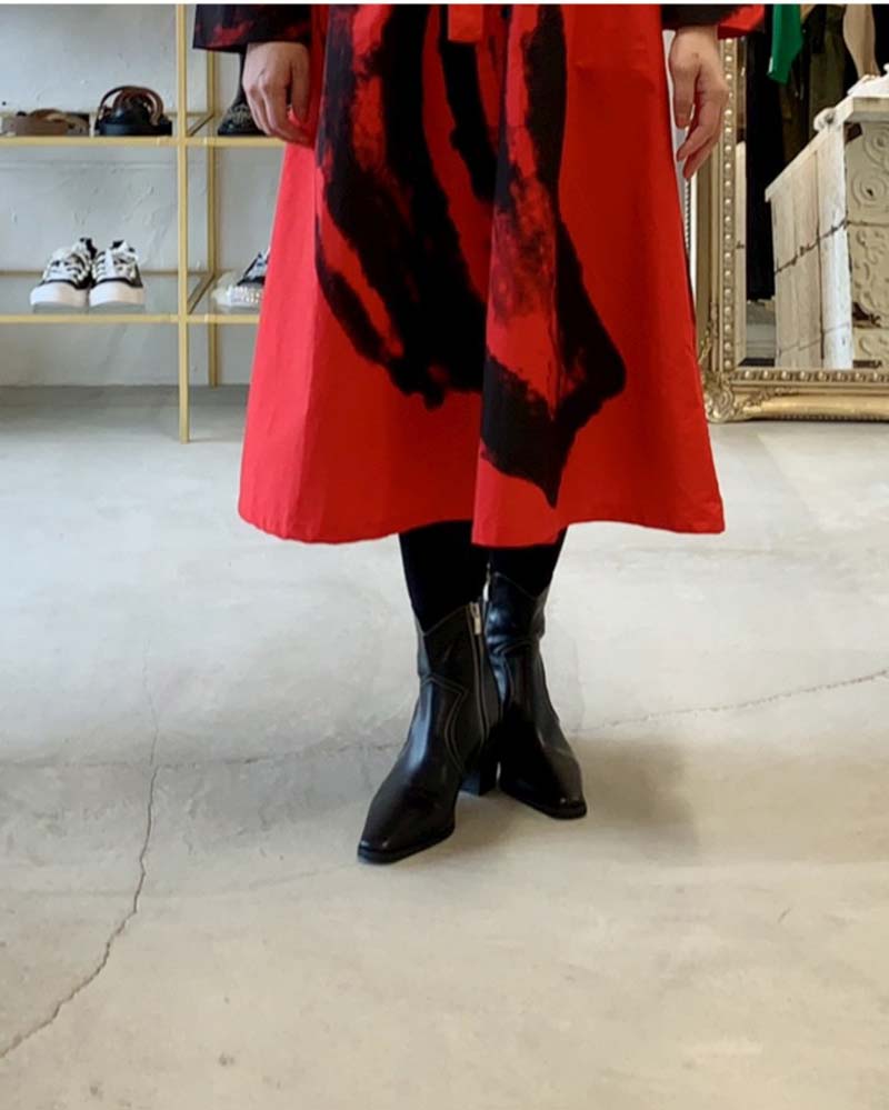 Short Western ブーティ