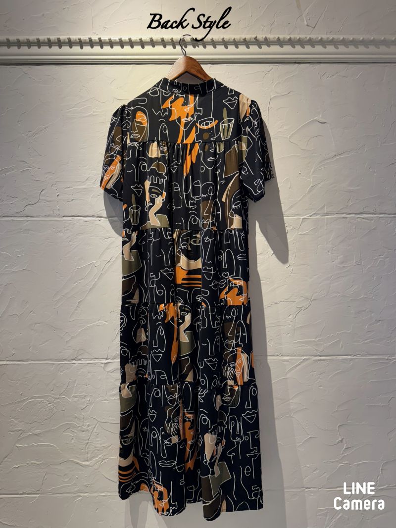 ColorGraffitiマキシワンピース