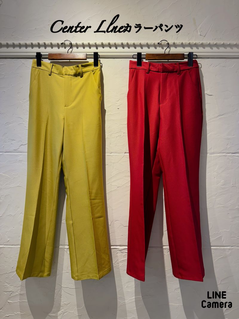 CenterLineカラーパンツ