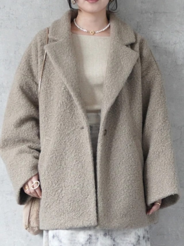 BearテーラードJacketコート