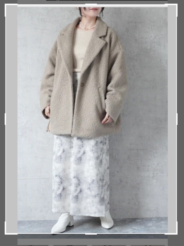 BearテーラードJacketコート