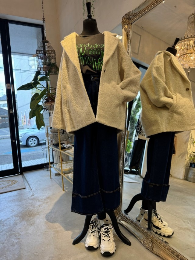 BearテーラードJacketコート