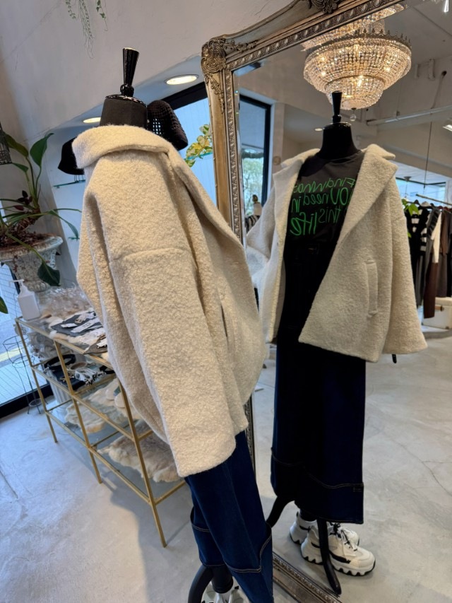 BearテーラードJacketコート
