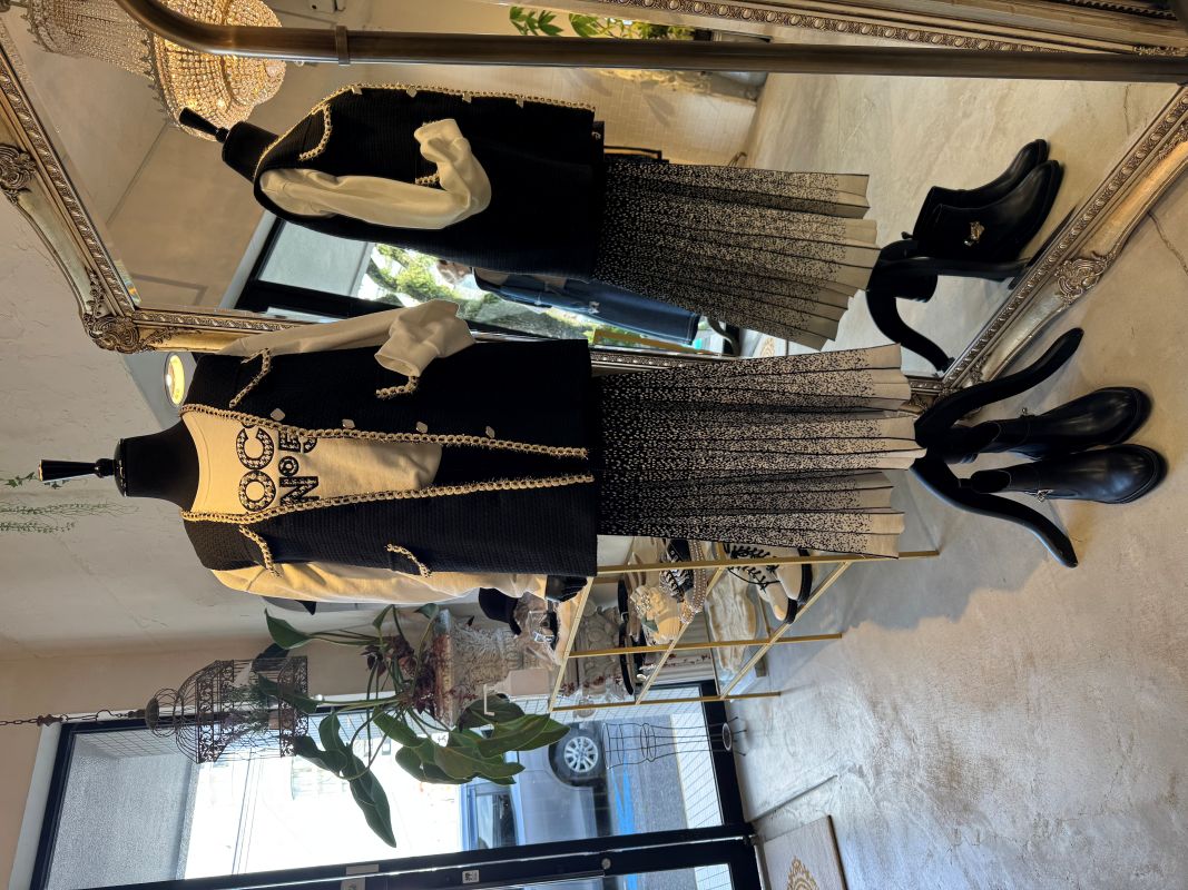 WhiteLineツイードジレJacket