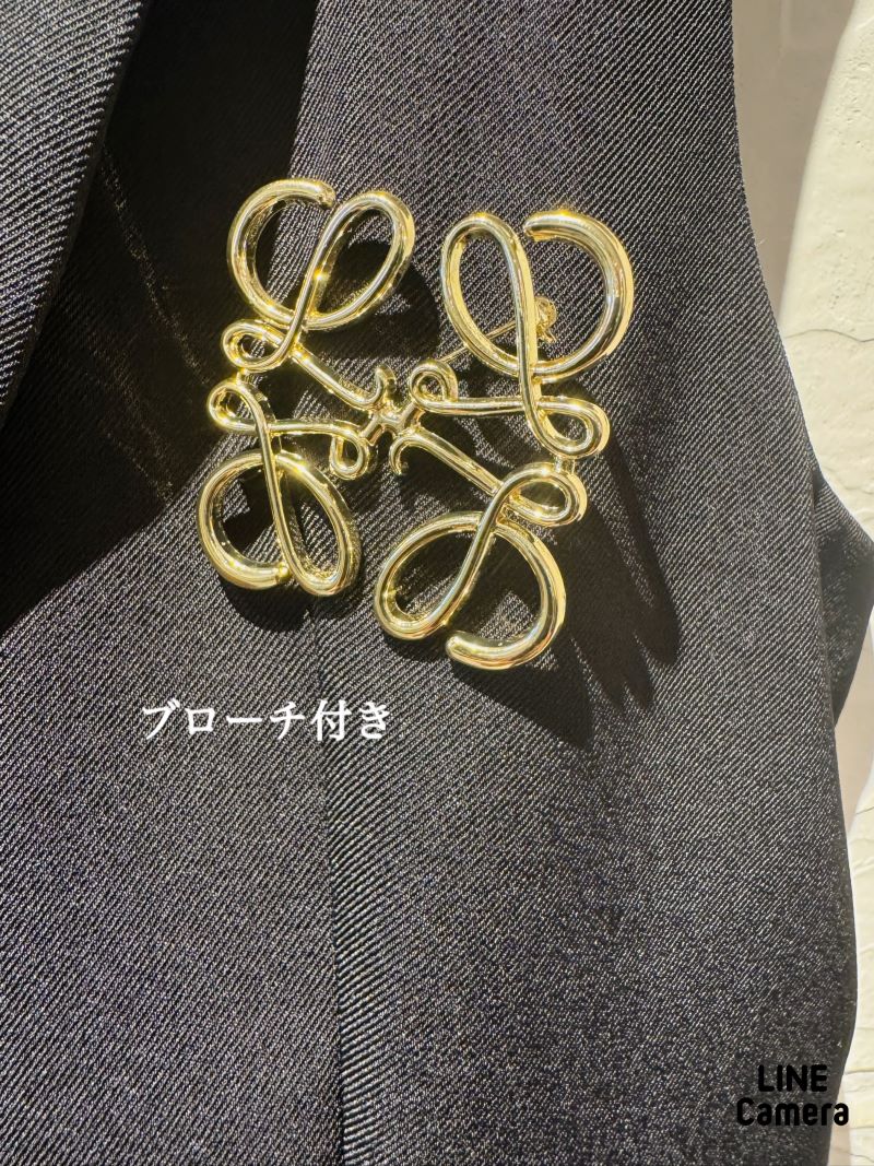 GoldブローチSetジレJacket