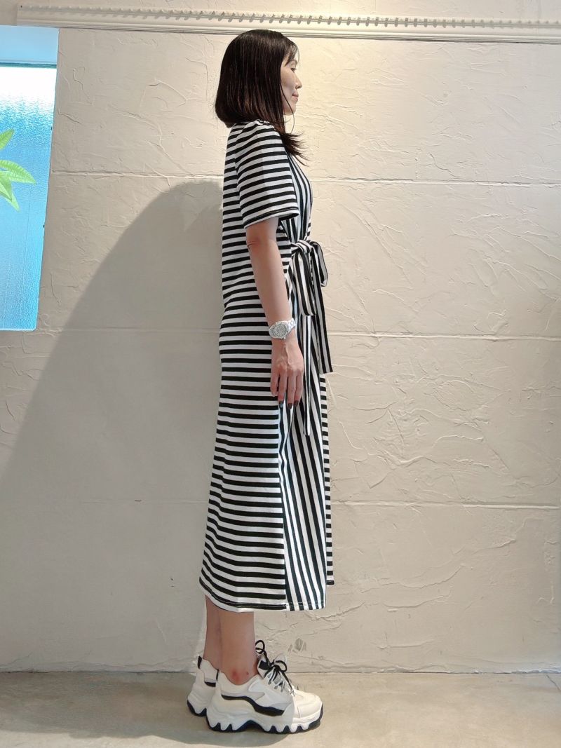 Stripe&BorderMixワンピース