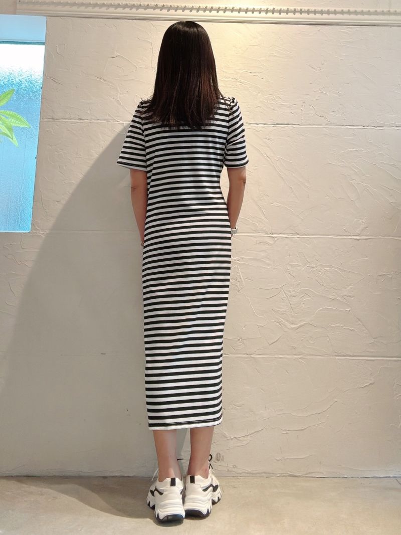 Stripe&BorderMixワンピース