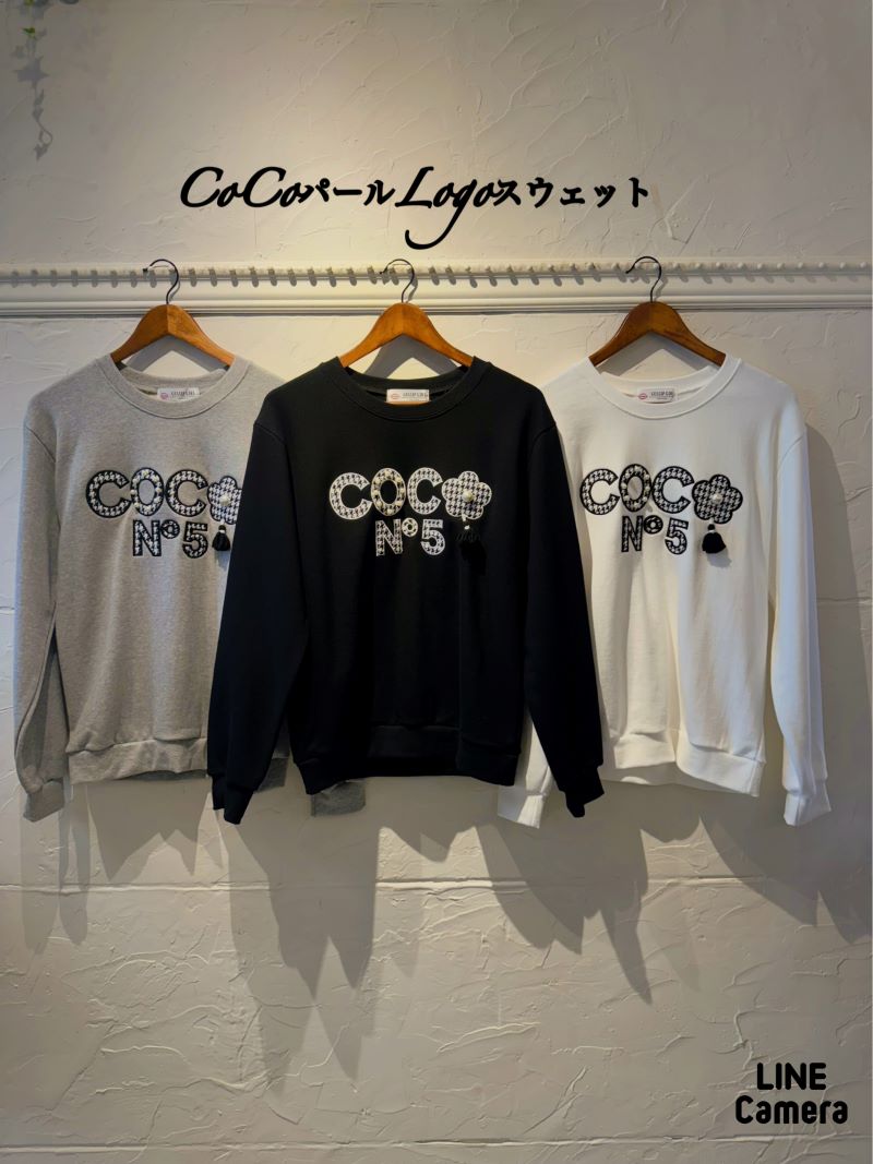 CoCoパールLogoスウェット