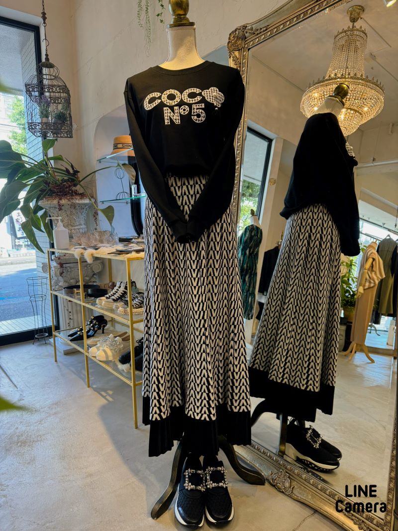 CoCoパールLogoスウェット