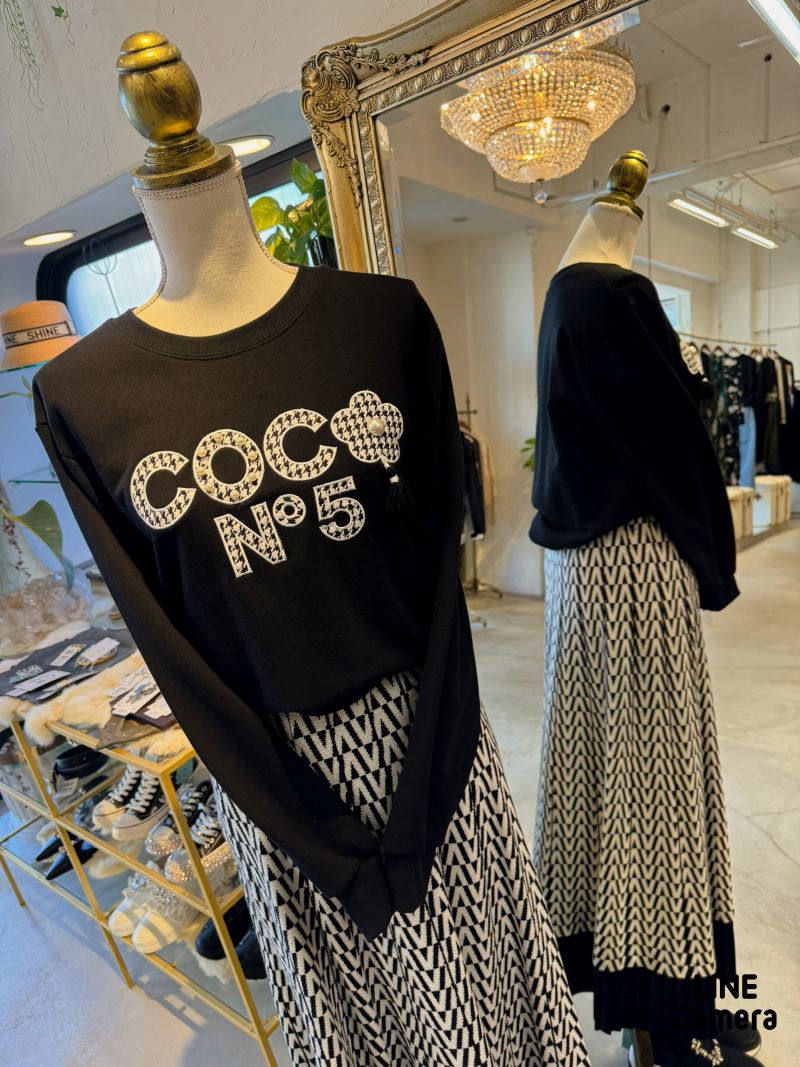 CoCoパールLogoスウェット