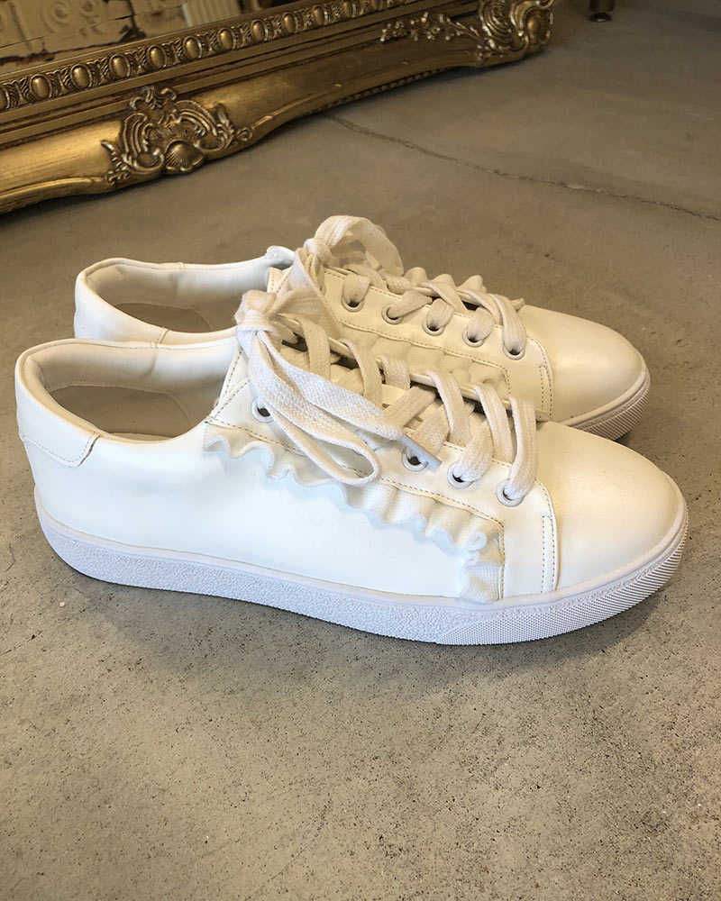 フリルスニーカー | SHOES | Merci 直営通販サイト