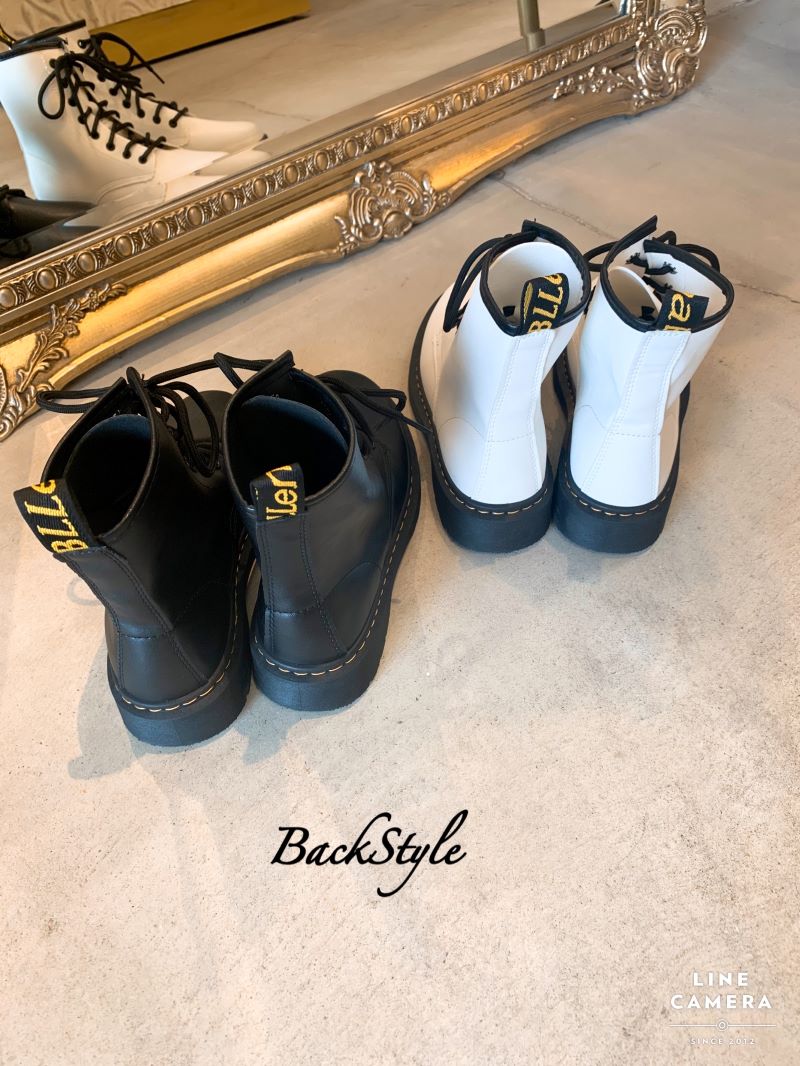 BackリボンレースアップBoots