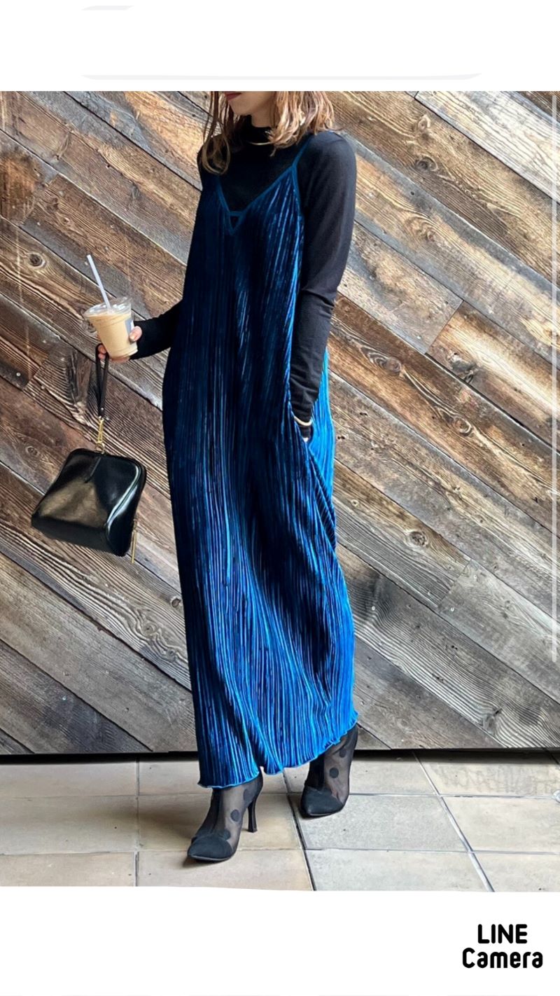 ベロアCamisoleワンピース