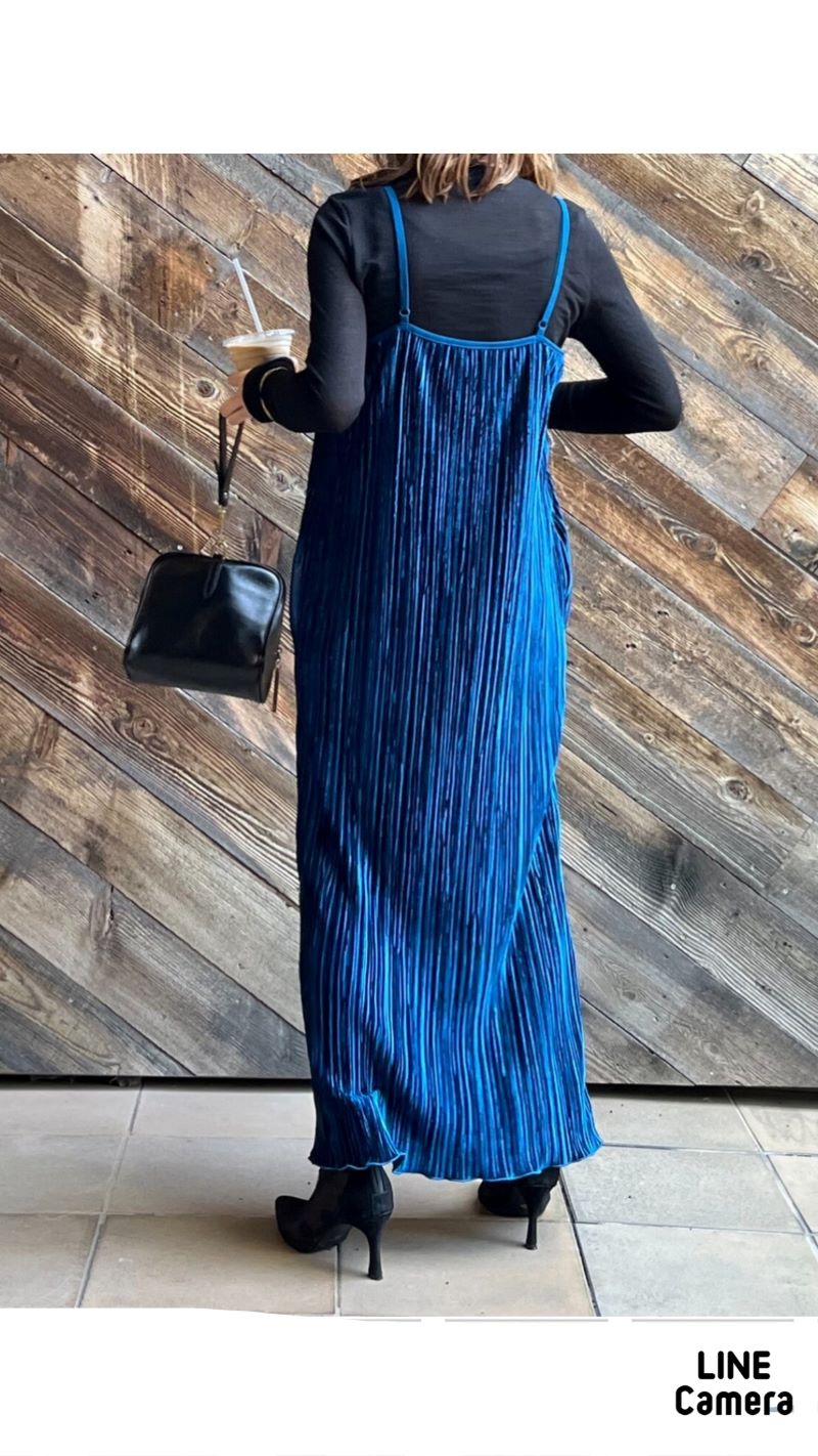 ベロアCamisoleワンピース