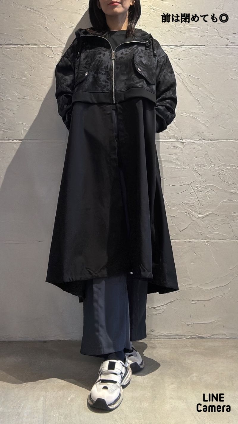 NuanceColorMixLongJacketコート