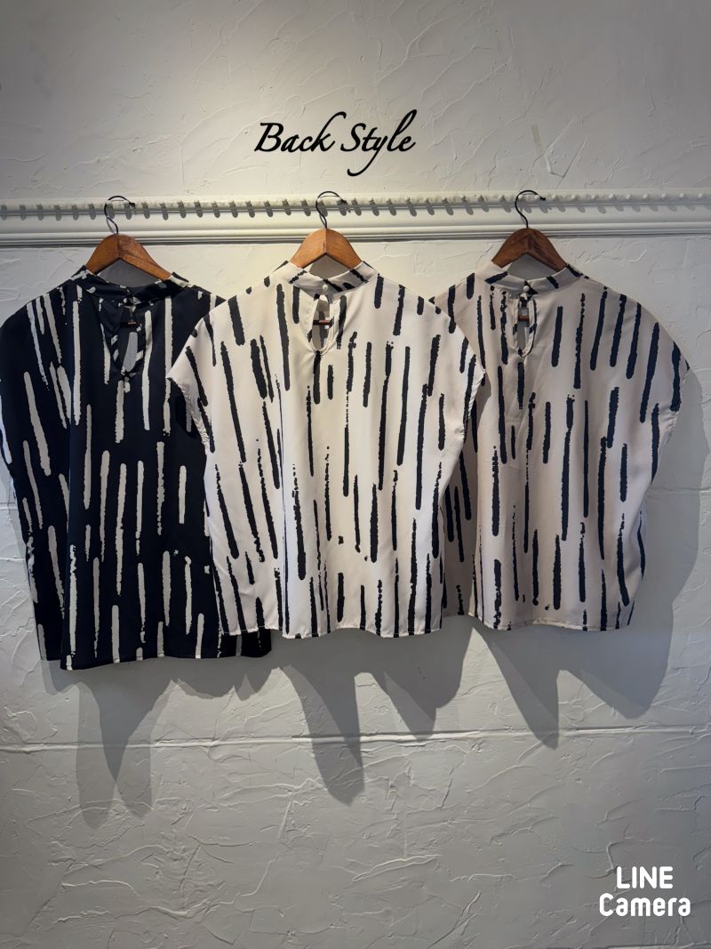 FrenchSleeveLineHangブラウス