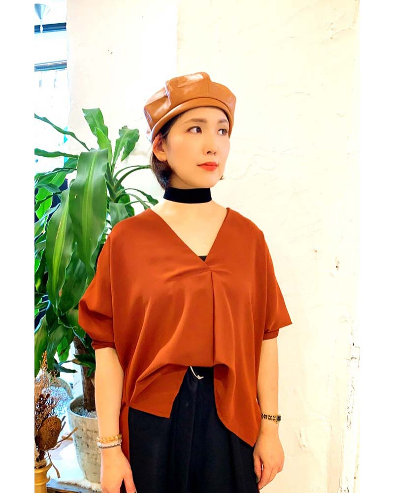 レザーベレーHat