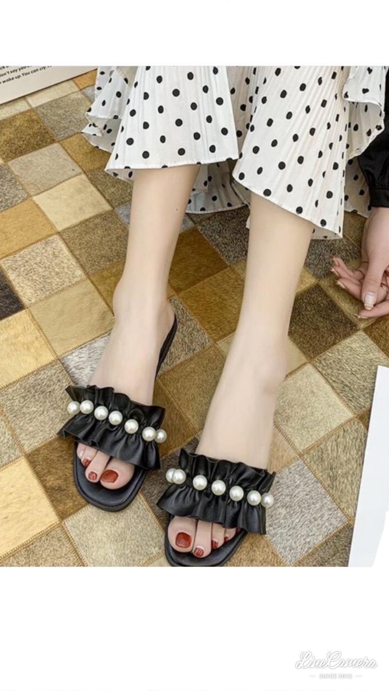 フリルパールSandal